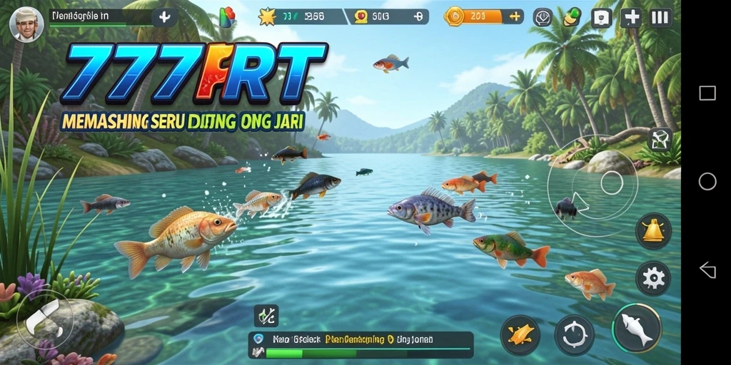 Tangkapan ikan yang memukau dalam gameplay 777RT.
