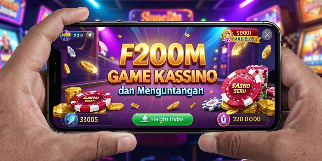 Tampilan gameplay F200M yang menarik dan penuh aksi Kasino.