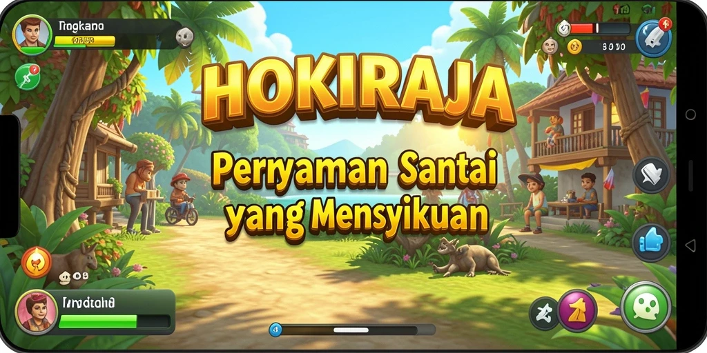Screenshot HOKIRAJA yang menampilkan gameplay yang menarik dan interaktif.