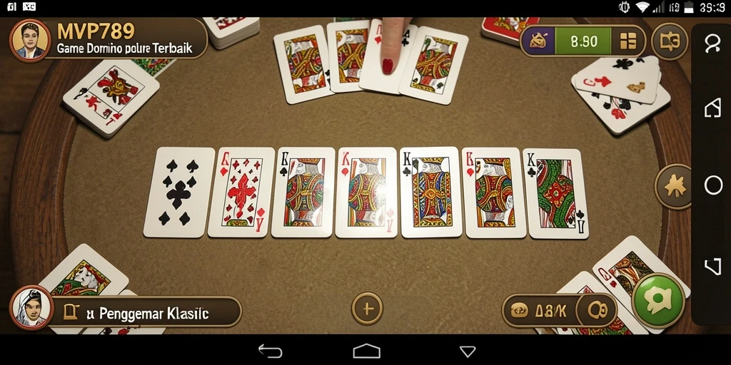 Gameplay seru MVP789 dengan berbagai mode permainan domino.